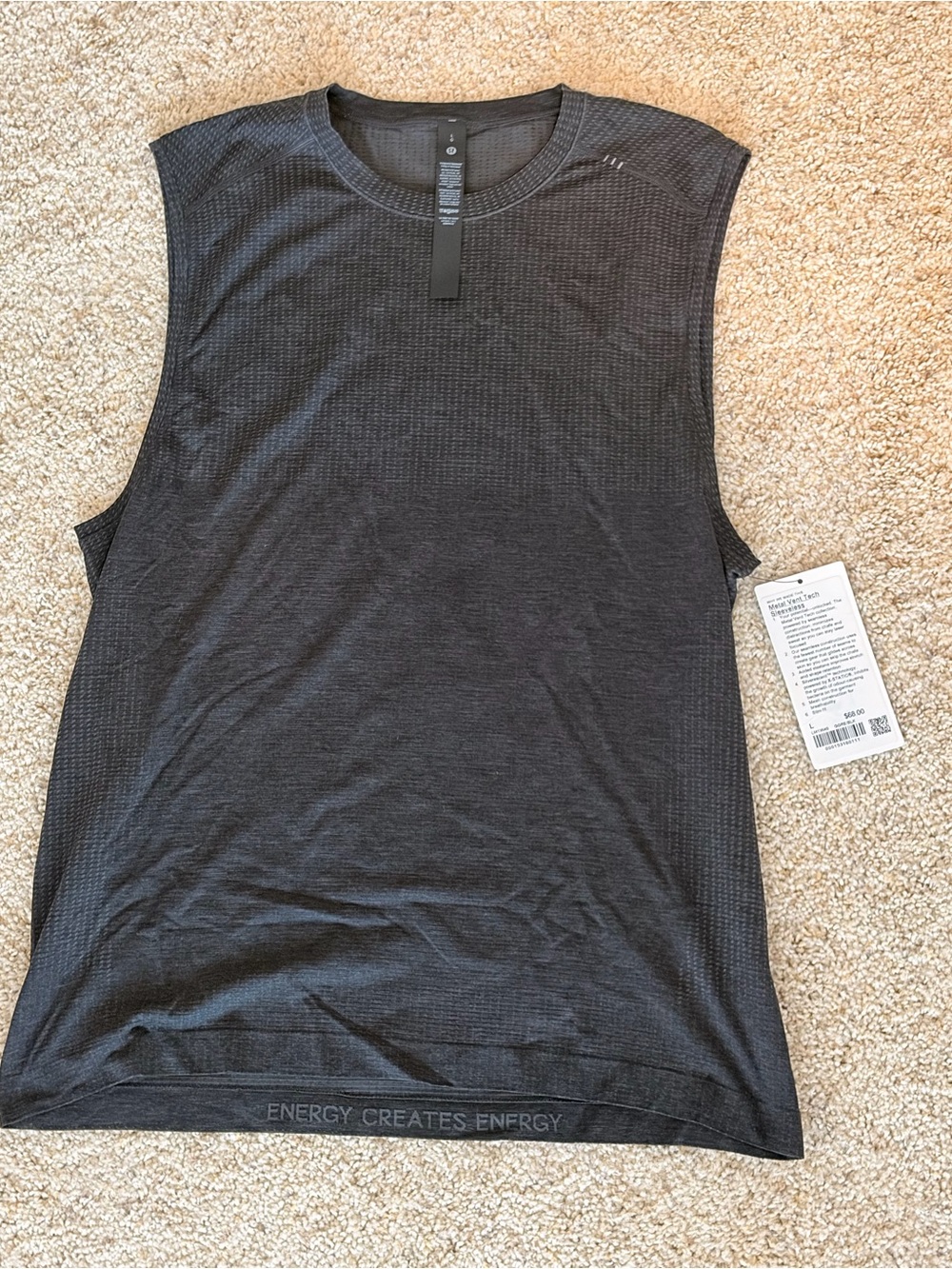 Lululemon Metal Vent Tech Sleeveless - Black